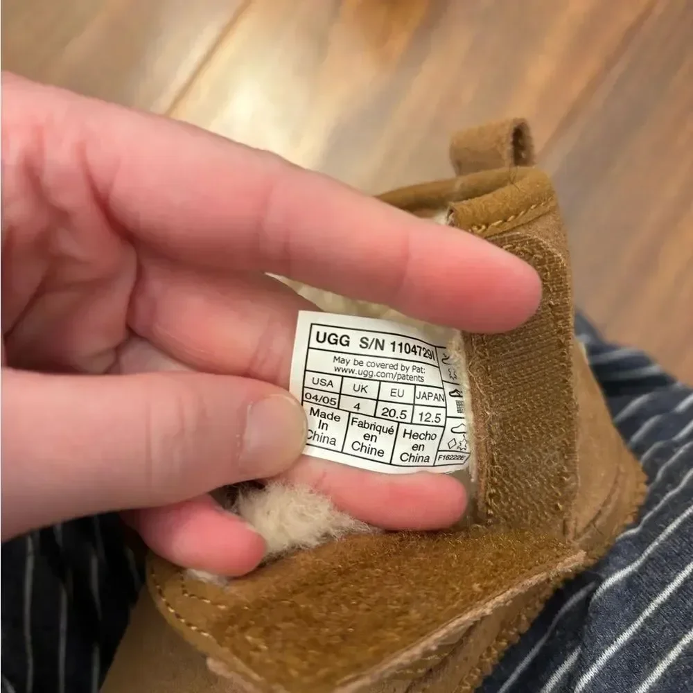 UGG Baby Neumel Boots Chestnut NWT